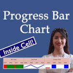 Create a progress bar Chart Inside a Cell in Google Sheets (Full Tutorial)