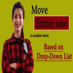 How to Move the Row Based on a Drop-down List in Google Sheets