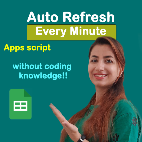 Auto Refresh Google Sheets Every 1 minute