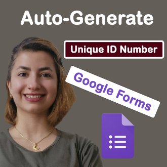 Google Forms, With Auto-Generate Reference Numbers When Submitted