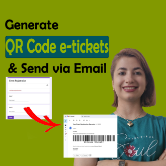 Auto-Generate Event Entry Barcode After Registration in Google Sheets