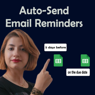 Auto-Send Email Reminders in Google Sheets