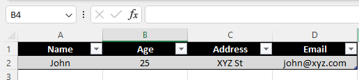 Step-by-step guide on how to create a data entry form in Excel