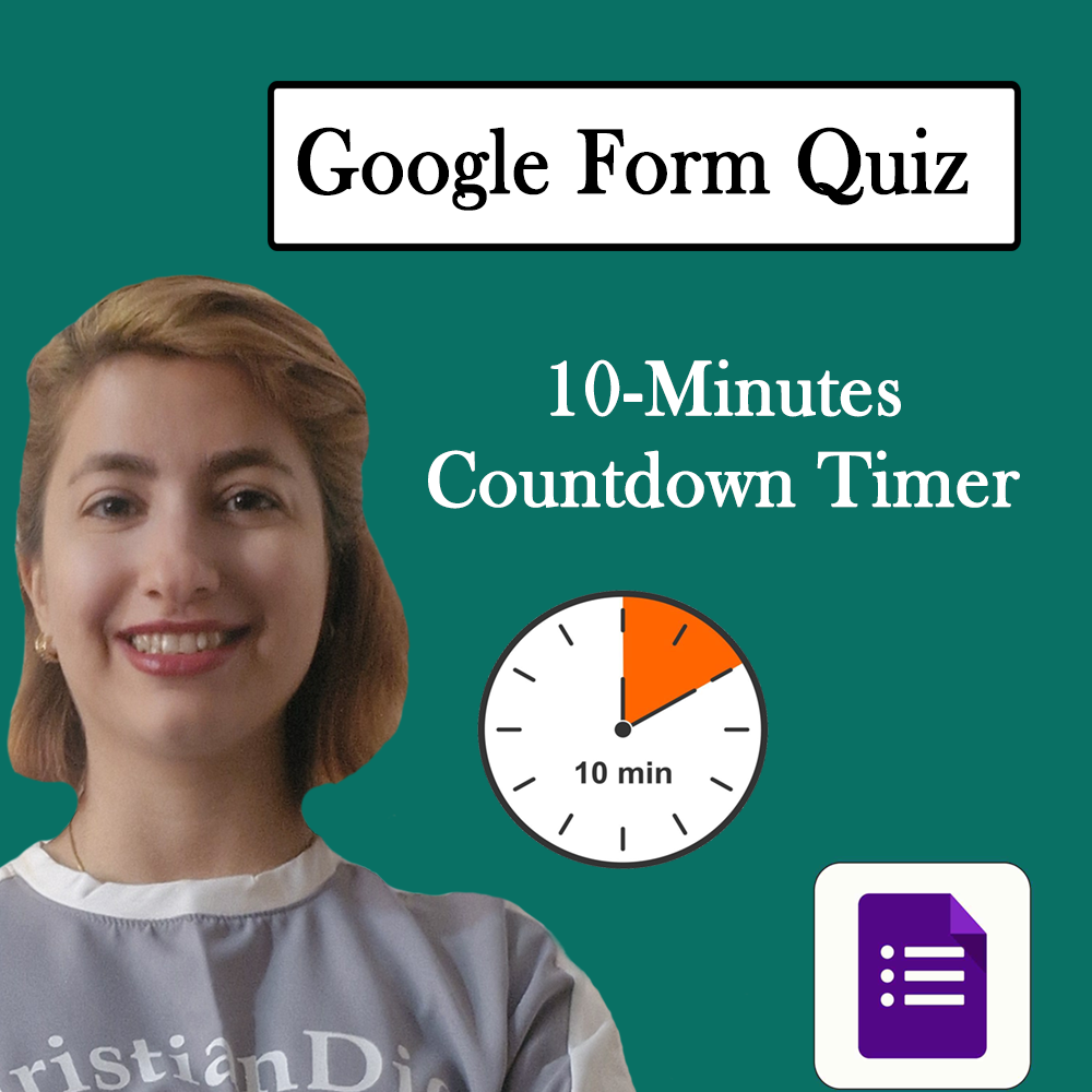 Main Page 9 Google Form Quiz with 10-Minute Countdown Timer Using Apps Script